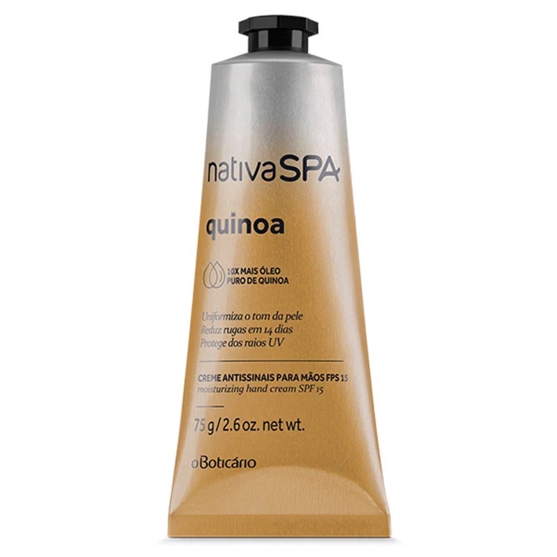 O Boticario Nativa SPA Creme Para Maos Quinoa 75g